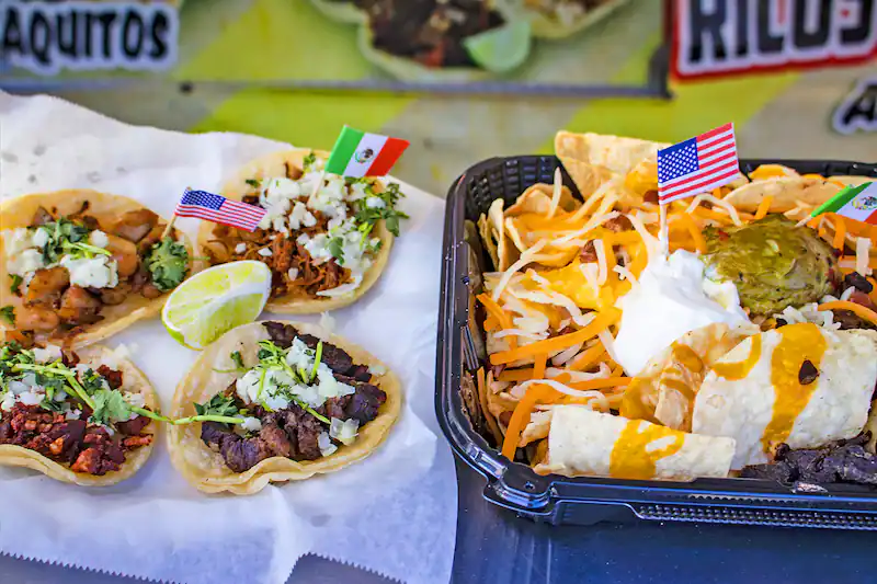 Food items in CA