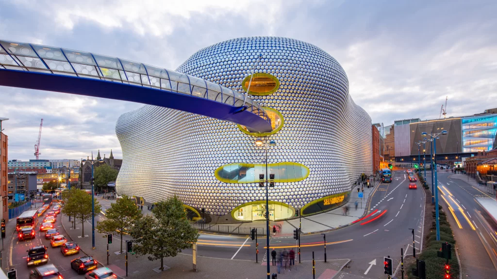 Birmingham bull ring shopping centre